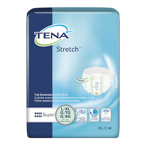 Large / X-Large, 41 Inch x 64 Inch Waist, ProSkin Stretch Incontinence Brief
